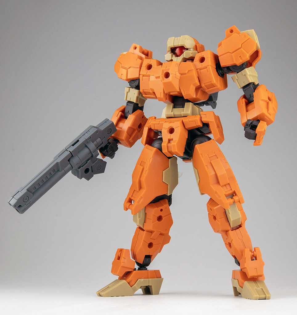 BANDAI SPIRITS 原創組裝模型『30MINUTES MISSIONS』 1/144 eEXM-21 拉比歐 白色&amp;橙色（ラビオット）