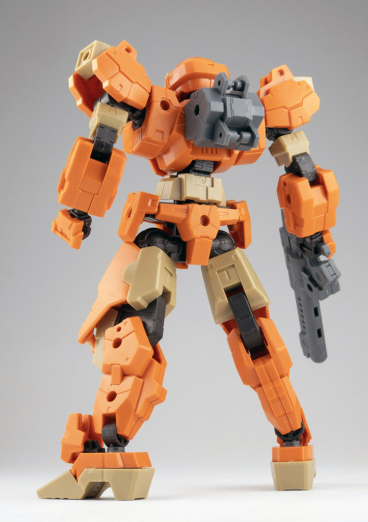 BANDAI SPIRITS 原創組裝模型『30MINUTES MISSIONS』 1/144 eEXM-21 拉比歐 白色&amp;橙色（ラビオット）