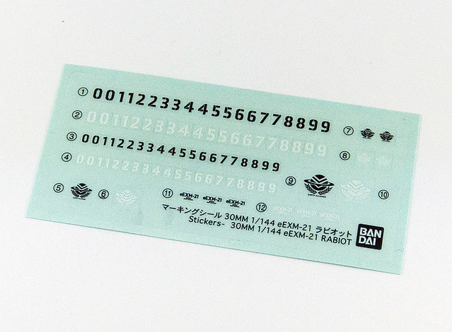 BANDAI SPIRITS 原創組裝模型『30MINUTES MISSIONS』 1/144 eEXM-21 拉比歐 白色&amp;橙色（ラビオット）
