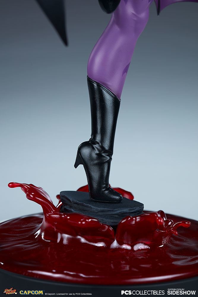 最強蜜大腿 × 性感的午夜女王！Pop Culture Shock《快打旋風V》春麗 莫莉卡變體版 (Chun-Li Morrigan Variant) 1/4 比例全身雕像 普通版/EX版