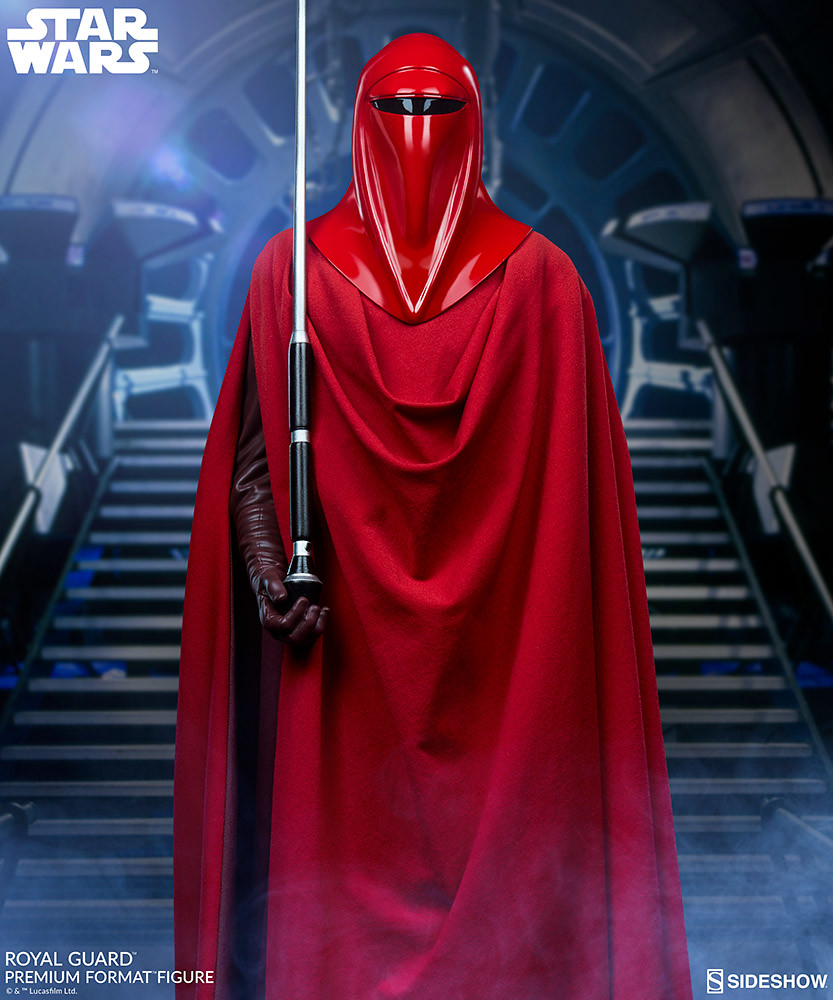 極具威嚴且忠誠的紅色身影來襲！ Sideshow Collectibles Premium Format Figure 系列《星際大戰》帝國皇家禁衛軍 Royal Guard 1/4 比例全身雕像