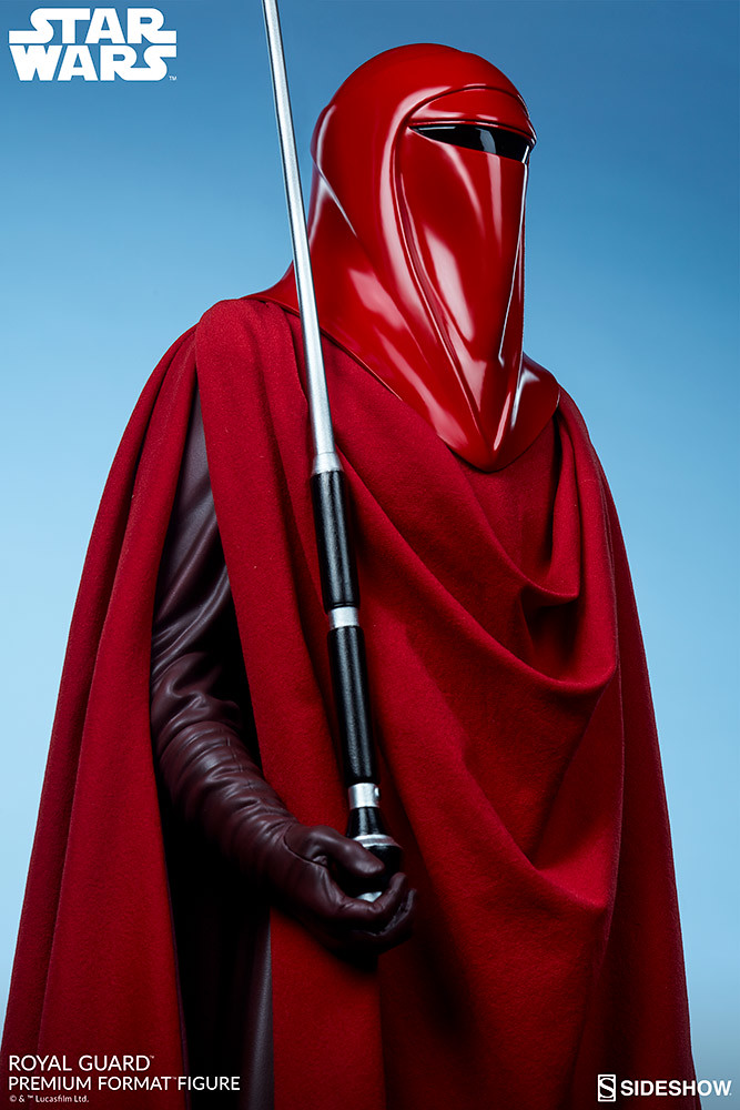 極具威嚴且忠誠的紅色身影來襲! Sideshow Collectibles Premium Format Figure 系列《星際大戰》帝國皇家禁衛軍 Royal Guard 1/4 比例全身雕像