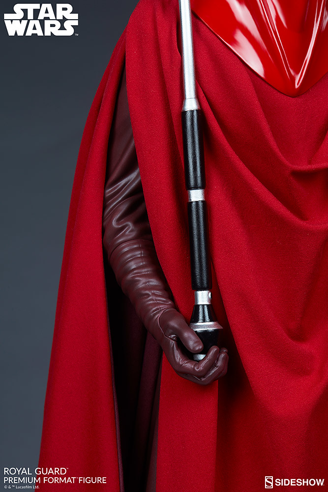 極具威嚴且忠誠的紅色身影來襲! Sideshow Collectibles Premium Format Figure 系列《星際大戰》帝國皇家禁衛軍 Royal Guard 1/4 比例全身雕像