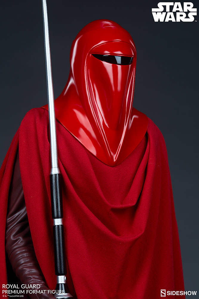 極具威嚴且忠誠的紅色身影來襲! Sideshow Collectibles Premium Format Figure 系列《星際大戰》帝國皇家禁衛軍 Royal Guard 1/4 比例全身雕像