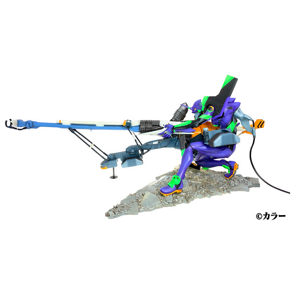 經典的屋島作戰魄力再現！愛電王EDION「家電補完計劃」海洋堂《福音戰士新劇場版：序》初號機 EVANGELION Movie Scene STATUE