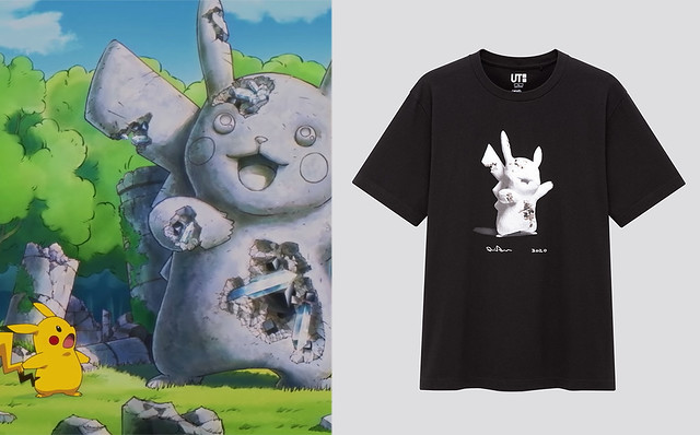 UNIQLO X 精靈寶可夢 X Daniel Arsham 最潮的黑白色系Pokémon UT！就決定是你了！