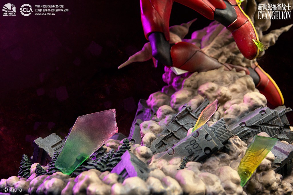 力量完全釋放的狂暴姿態登場！ Infinity Studio《福音戰士新劇場版：破》貳號機 獸化第2形態（EVA02 THE BEAST）全身雕像公開