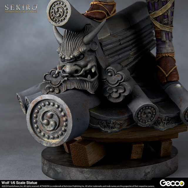 獨臂之狼,潛身戰國。Gecco《隻狼:暗影雙死》狼1/6比例雕像 獨臂之狼,潛身戰國。Gecco《隻狼:暗影雙死》狼1/6比例雕像