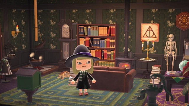 還原霍格華茲四大學院《集合啦！動物森友會》哈利波特系列角色服裝下載　和島友一起開魔法派對吧！