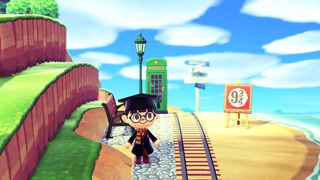 還原霍格華茲四大學院《集合啦！動物森友會》哈利波特系列角色服裝下載　和島友一起開魔法派對吧！