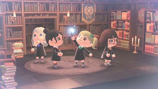 還原霍格華茲四大學院《集合啦！動物森友會》哈利波特系列角色服裝下載　和島友一起開魔法派對吧！