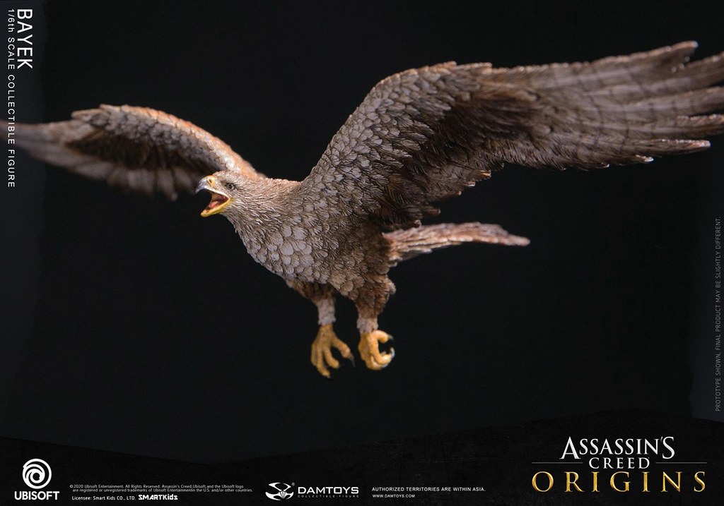 踏上復仇之旅的守護者末裔！ DAMTOYS《刺客教條：起源》巴耶克 (Assassin's Creed Origins Bayek) 1/6 比例人偶 公開