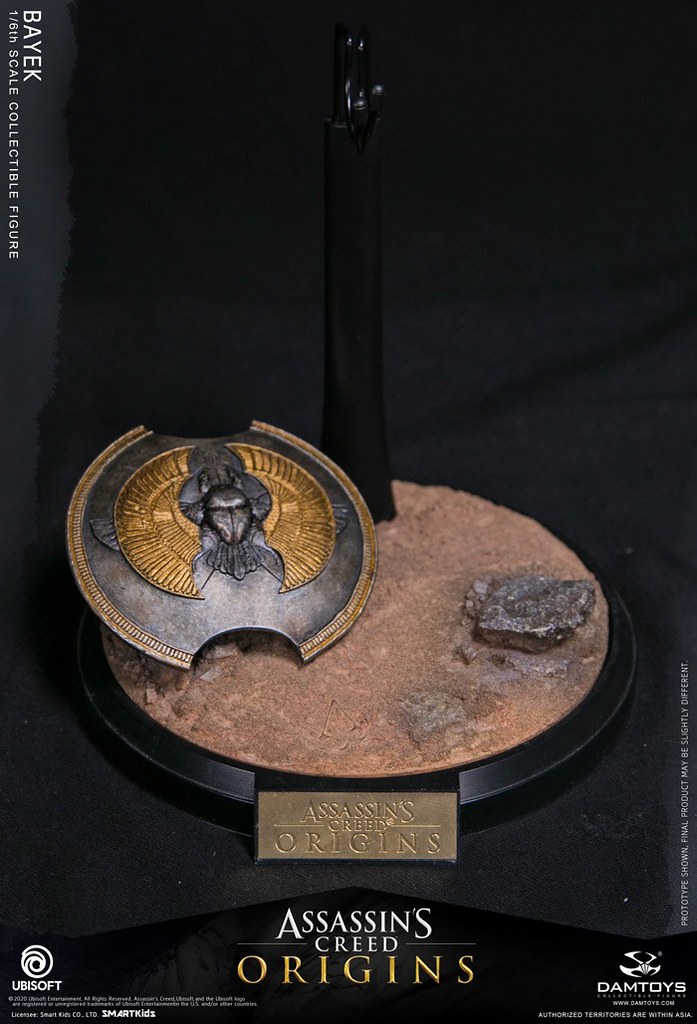 踏上復仇之旅的守護者末裔！ DAMTOYS《刺客教條：起源》巴耶克 (Assassin's Creed Origins Bayek) 1/6 比例人偶 公開