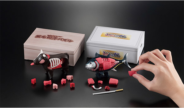 和牛配鮪魚！海陸全餐一次奉上！Megahouse 解體拼圖 嚴選食材組合（解体パズル 厳選食材セット）