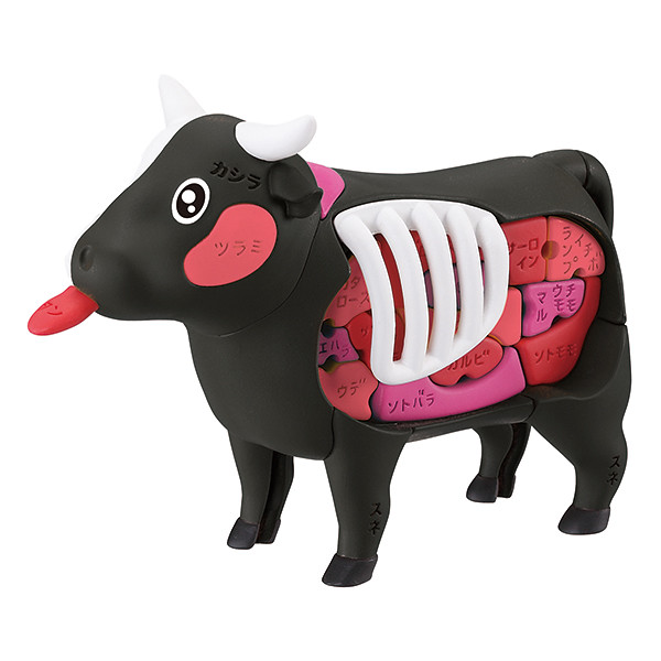 和牛配鮪魚！海陸全餐一次奉上！Megahouse 解體拼圖 嚴選食材組合（解体パズル 厳選食材セット）