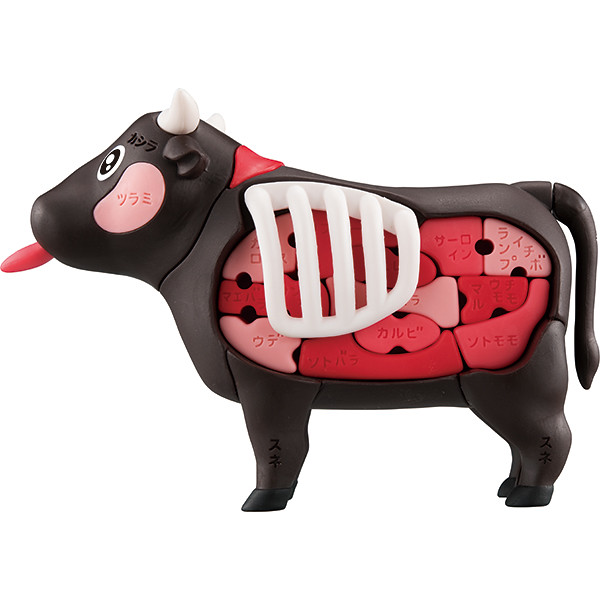 和牛配鮪魚！海陸全餐一次奉上！Megahouse 解體拼圖 嚴選食材組合（解体パズル 厳選食材セット）