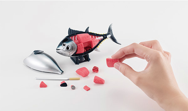 和牛配鮪魚！海陸全餐一次奉上！Megahouse 解體拼圖 嚴選食材組合（解体パズル 厳選食材セット）