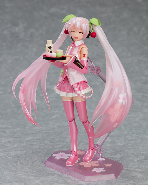 捎來春意的櫻之歌姬！ figma『Character Vocal Series』櫻未來（桜ミク）商品情報公開