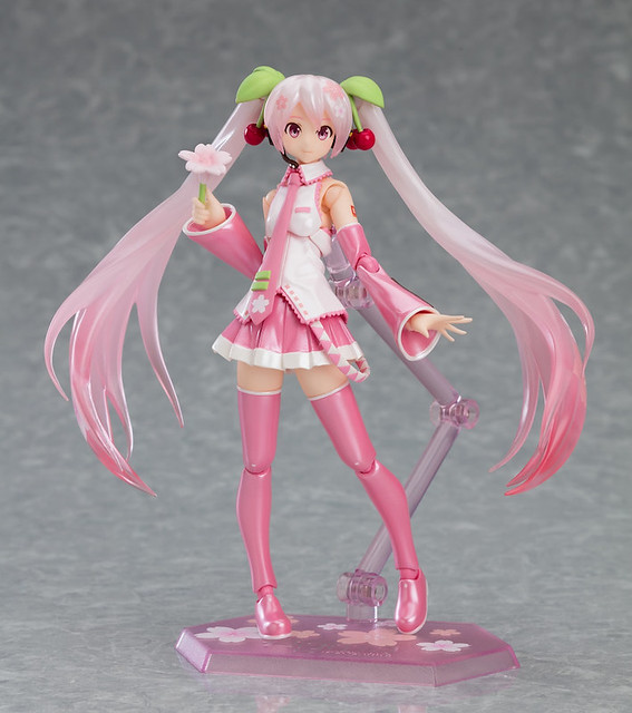 捎來春意的櫻之歌姬！ figma『Character Vocal Series』櫻未來（桜ミク）商品情報公開