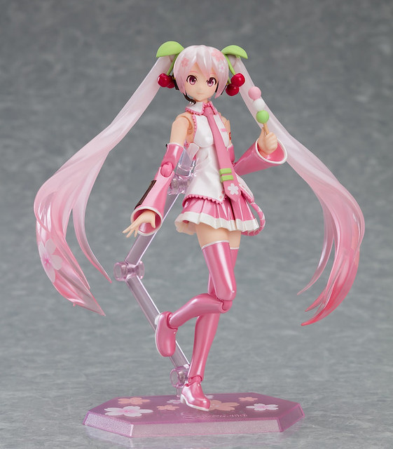 捎來春意的櫻之歌姬！ figma『Character Vocal Series』櫻未來（桜ミク）商品情報公開