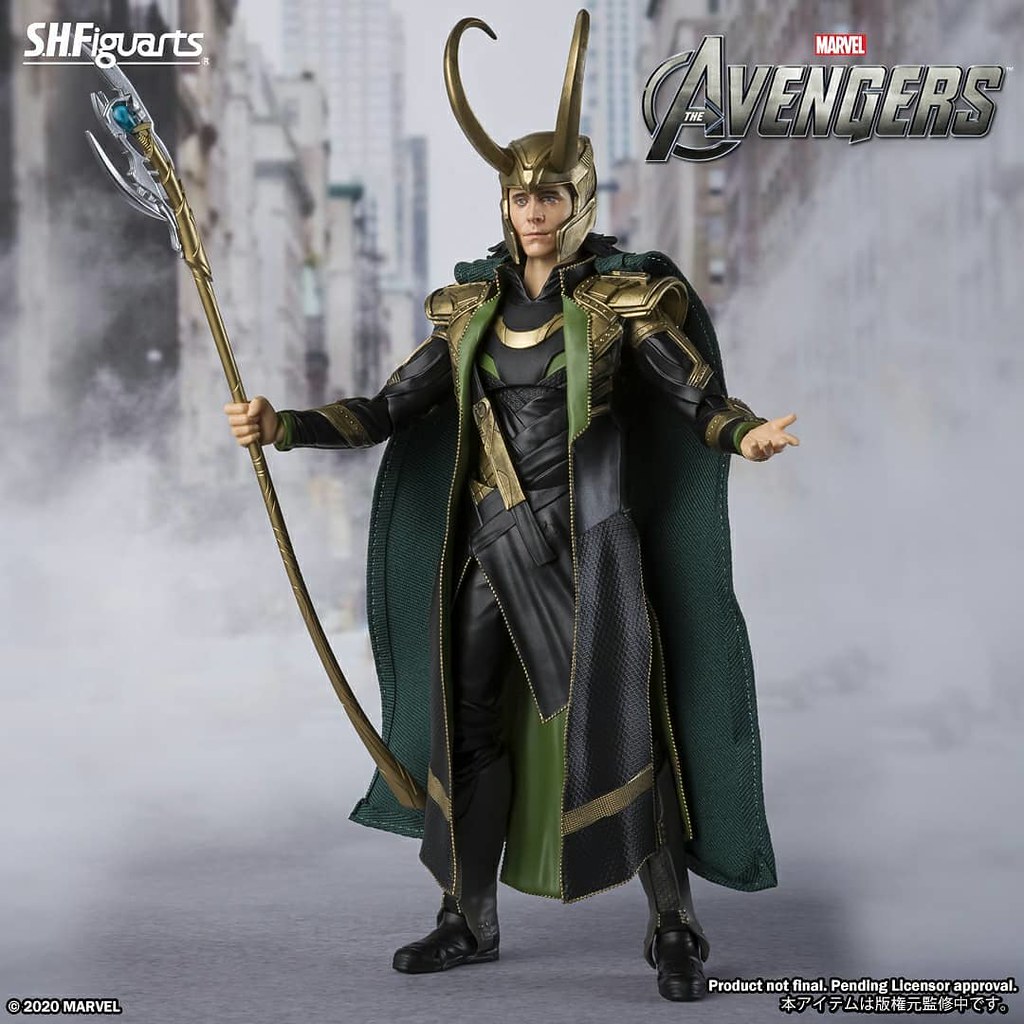 「下跪啊你們這些凡人！」 S.H.Figuarts《復仇者聯盟》洛基 ロキ（アベンジャーズ）【魂商店】