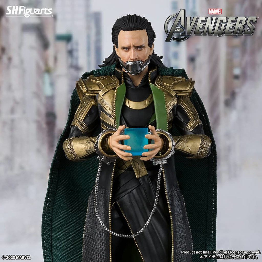 「下跪啊你們這些凡人!」 S.H.Figuarts《復仇者聯盟》洛基 ロキ(アベンジャーズ)【魂商店】