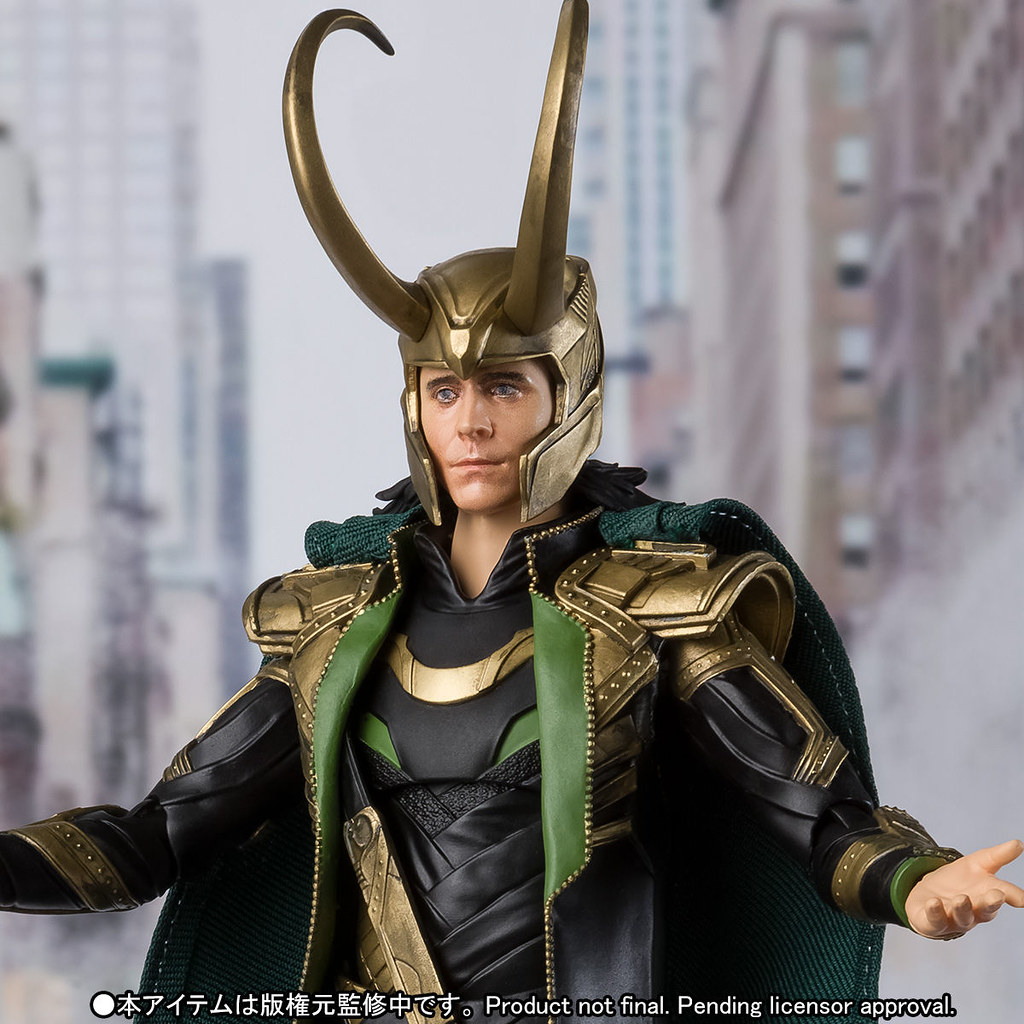 「下跪啊你們這些凡人!」 S.H.Figuarts《復仇者聯盟》洛基 ロキ(アベンジャーズ)【魂商店】