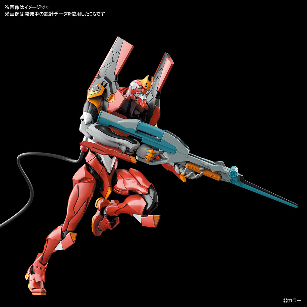 RG《福音戰士新劇場版》泛用人型決戰兵器 人造人 EVA 正規實用型 貳號機-先行量產機（人造人間エヴァンゲリオン 正規実用型 2号機 先行量産機）