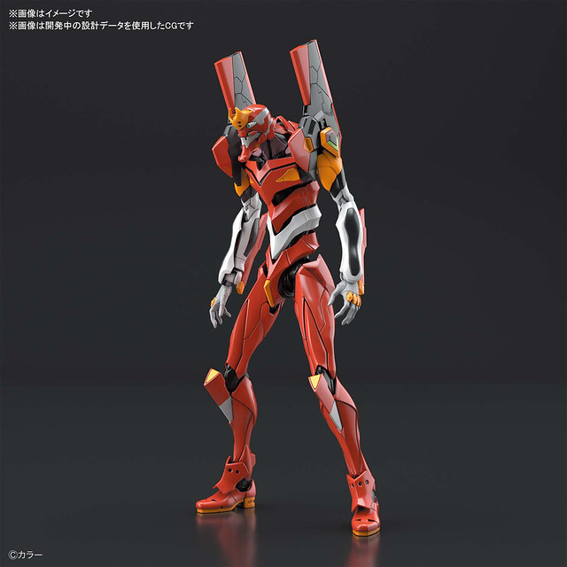 RG《福音戰士新劇場版》泛用人型決戰兵器 人造人 EVA 正規實用型 貳號機-先行量產機（人造人間エヴァンゲリオン 正規実用型 2号機 先行量産機）