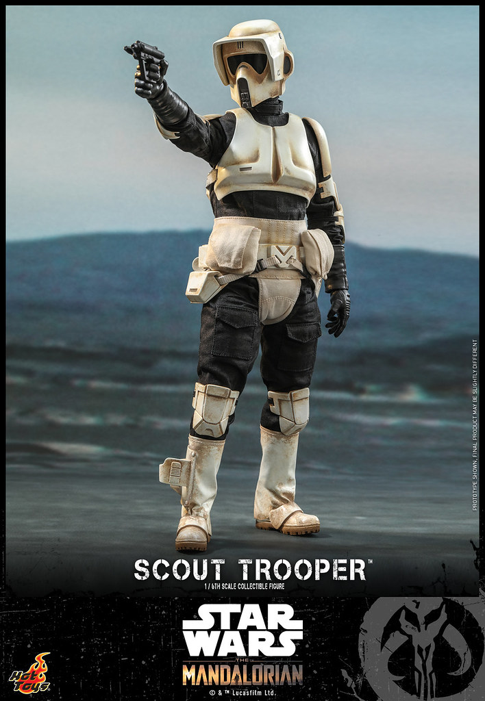 是那個打寶寶的暴徒！！！ Hot Toys - TMS016 -《曼達洛人》帝國偵察兵 Scout Trooper 1/6 比例人偶