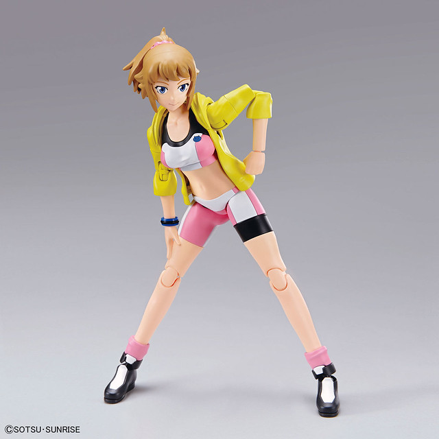 Figure-rise Standard《鋼彈創鬥者TRY》星野文奈 本人的全身可動模型終於登場！