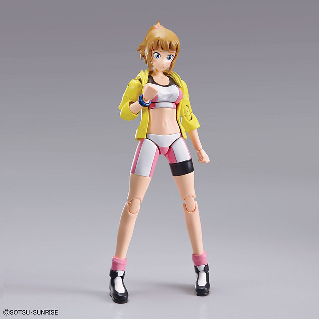 Figure-rise Standard《鋼彈創鬥者TRY》星野文奈 本人的全身可動模型終於登場！