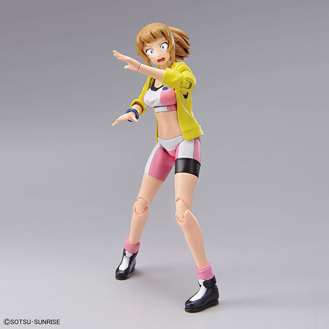 Figure-rise Standard《鋼彈創鬥者TRY》星野文奈 本人的全身可動模型終於登場！