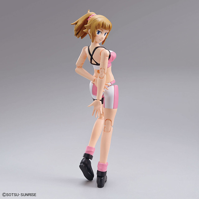 Figure-rise Standard《鋼彈創鬥者TRY》星野文奈 本人的全身可動模型終於登場！