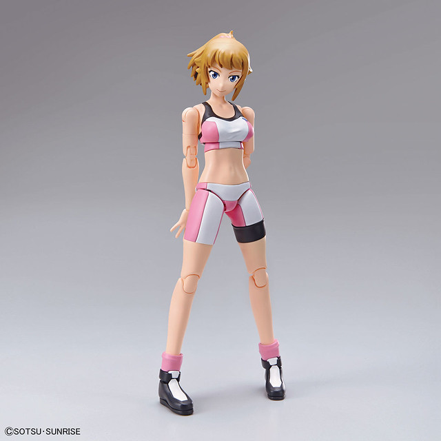 Figure-rise Standard《鋼彈創鬥者TRY》星野文奈 本人的全身可動模型終於登場！