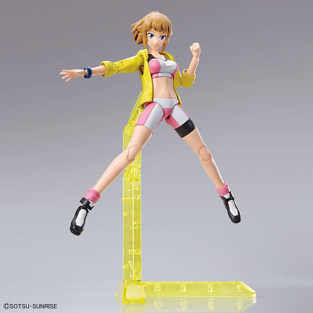 Figure-rise Standard《鋼彈創鬥者TRY》星野文奈 本人的全身可動模型終於登場！