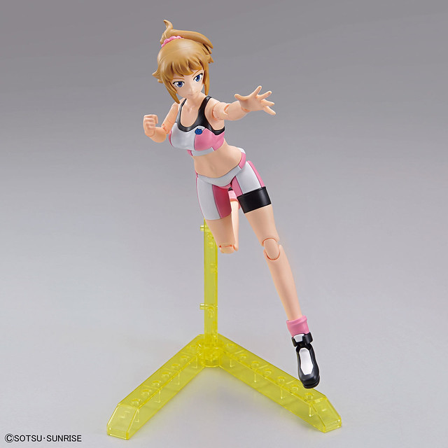 Figure-rise Standard《鋼彈創鬥者TRY》星野文奈 本人的全身可動模型終於登場！