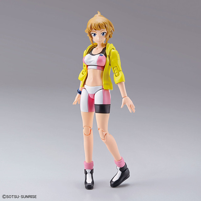 Figure-rise Standard《鋼彈創鬥者TRY》星野文奈 本人的全身可動模型終於登場！