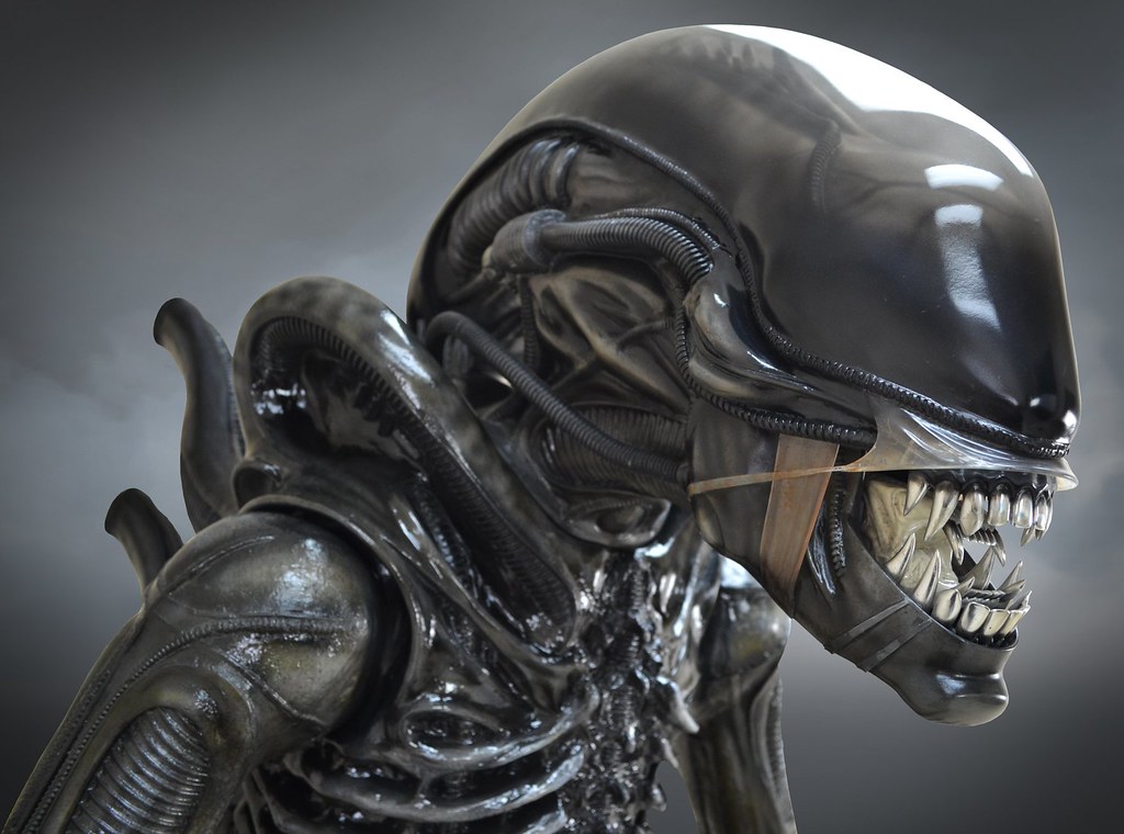 Hollywood Collectibles Group《異形》「異形(Alien) Big Chap」1：1 比例全身雕像 普通版/HCG限定版