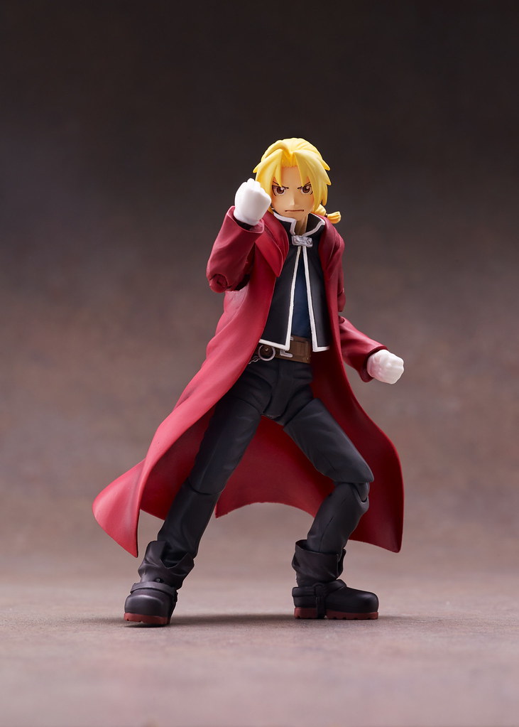ANIPLEX+《鋼之煉金術師FULLMETAL ALCHEMIST》BUZZmod.系列「愛德華‧愛力克」1/12比例可動人偶(エドワード・エルリック)