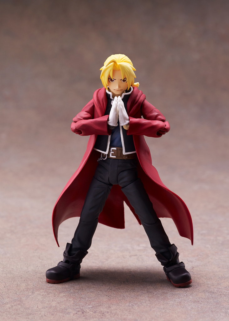 ANIPLEX+《鋼之煉金術師FULLMETAL ALCHEMIST》BUZZmod.系列「愛德華‧愛力克」1/12比例可動人偶(エドワード・エルリック)
