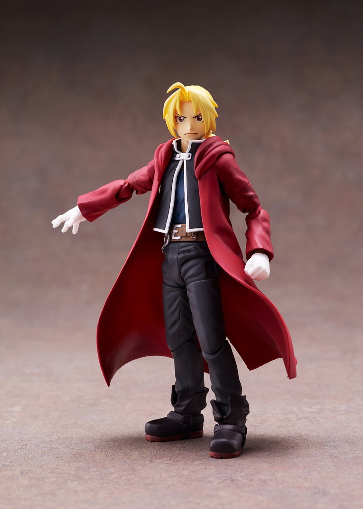 ANIPLEX+《鋼之煉金術師FULLMETAL ALCHEMIST》BUZZmod.系列「愛德華‧愛力克」1/12比例可動人偶(エドワード・エルリック)