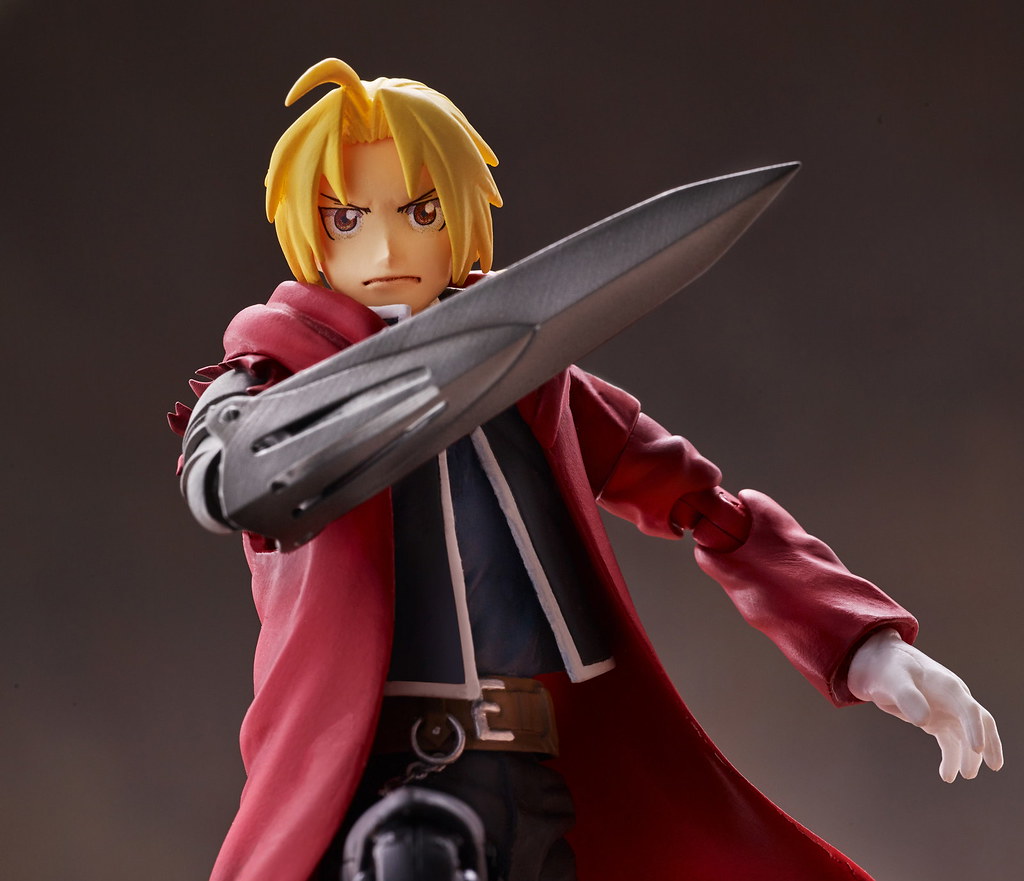 ANIPLEX+《鋼之煉金術師FULLMETAL ALCHEMIST》BUZZmod.系列「愛德華‧愛力克」1/12比例可動人偶(エドワード・エルリック)