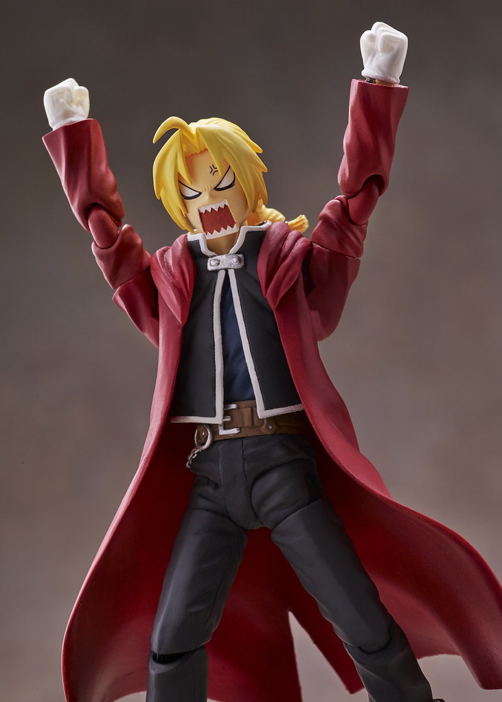 ANIPLEX+《鋼之煉金術師FULLMETAL ALCHEMIST》BUZZmod.系列「愛德華‧愛力克」1/12比例可動人偶(エドワード・エルリック)