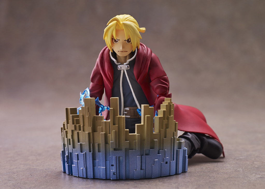 ANIPLEX+《鋼之煉金術師FULLMETAL ALCHEMIST》BUZZmod.系列「愛德華‧愛力克」1/12比例可動人偶(エドワード・エルリック)