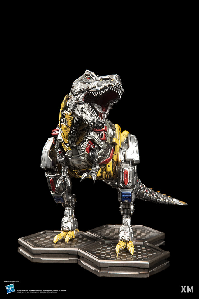 "Me, Grimlock!!" XM Studios Premium Collectibles 系列《變形金剛》鋼鎖（Grimlock）1/10 比例全身雕像