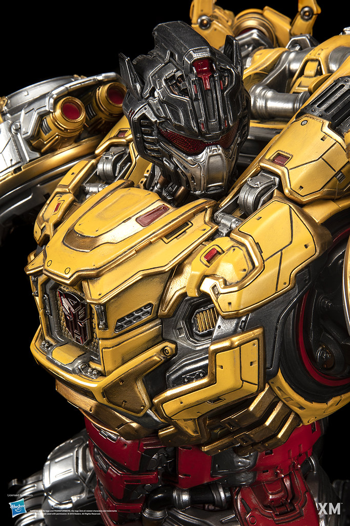 "Me, Grimlock!!" XM Studios Premium Collectibles 系列《變形金剛》鋼鎖（Grimlock）1/10 比例全身雕像