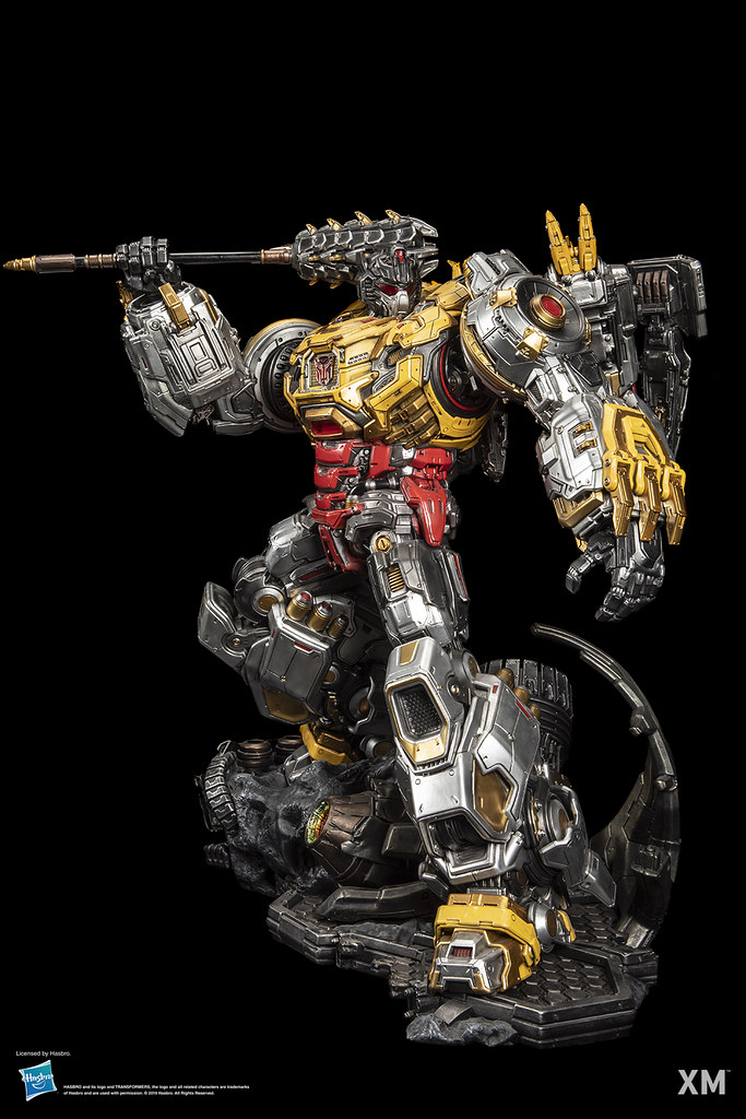 "Me, Grimlock!!" XM Studios Premium Collectibles 系列《變形金剛》鋼鎖（Grimlock）1/10 比例全身雕像