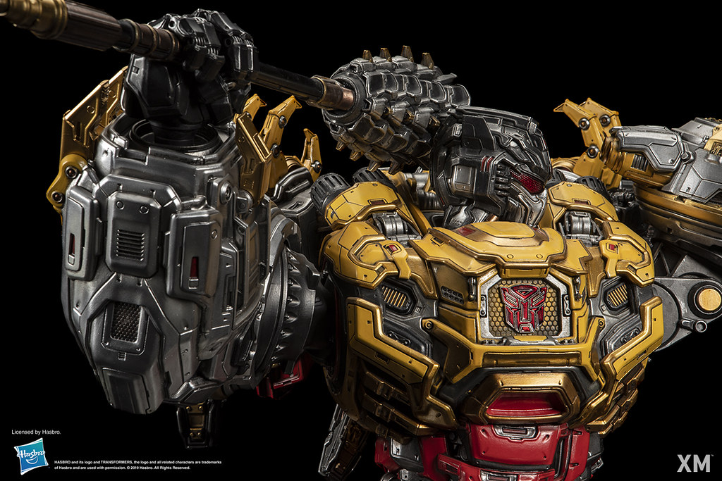 "Me, Grimlock!!" XM Studios Premium Collectibles 系列《變形金剛》鋼鎖（Grimlock）1/10 比例全身雕像