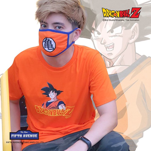 防禦力UP~泰國服飾品牌 FIFTH AVENUE 推出《七龍珠Z》聯名款布製口罩(DragonballZ Mask)